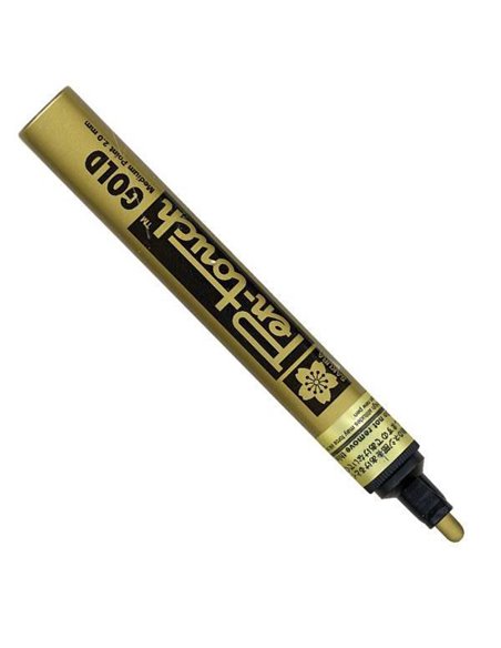 Sakura μαρκαδόρος μεταλλικός χρυσός 2mm Μ