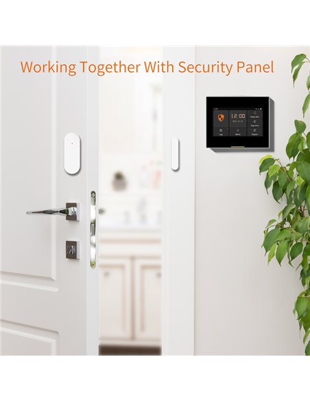 POWERTECH ασύρματη μαγνητική παγίδα PT-1133, 433MHz, λευκή