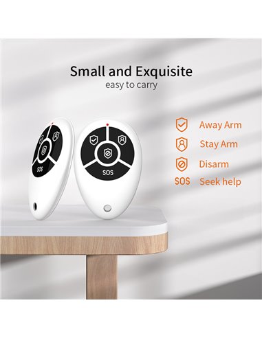 Ασύρματο χειριστήριο R01 για συναγερμούς, 433MHz