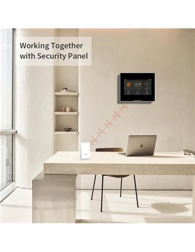 Κουμπί πανικού B100-SOS για συναγερμούς, επιτοίχιο, 433MHz