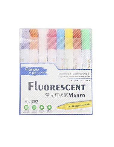 Μαρκαδόροι φωσφορούχοι 8 χρώματα