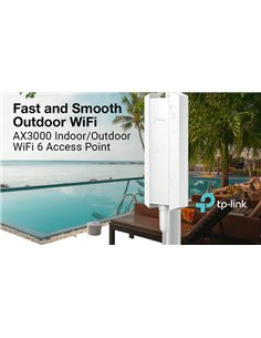 TP-LINK access point EAP650-Outdoor, WiFi 6, Mesh, AX3000, Ver. 1.0