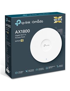 TP-LINK access point EAP620 HD, AX1800, WiFi 6, ceiling mount, Ver. 3.2