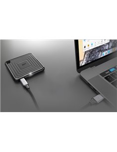 SILICON POWER εξωτερικός SSD PC60, 1TB, USB 3.2, 540-500MB/s, μαύρος