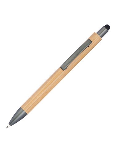 Στυλό touch pen eco, από bamboo 14,9x.Ø1,1εκ. Δυνατότητα εκτύπωσης.