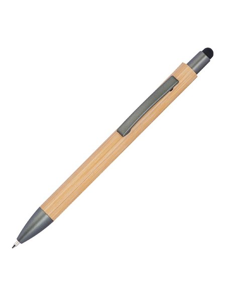 Στυλό touch pen eco, από bamboo 14,9x.Ø1,1εκ. Δυνατότητα εκτύπωσης.
