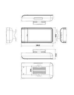 HIKVISION outdoor wireless CPE DS-3WF02C-5AC/O, 867Mbps 5GHz, 12dBi