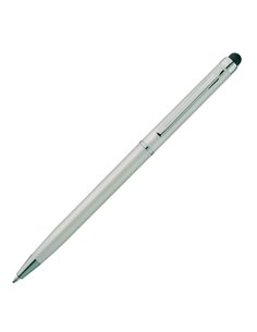 Στυλό- touch pen ασημί 13xØ0,6εκ.  Δυνατότητα εκτύπωσης.