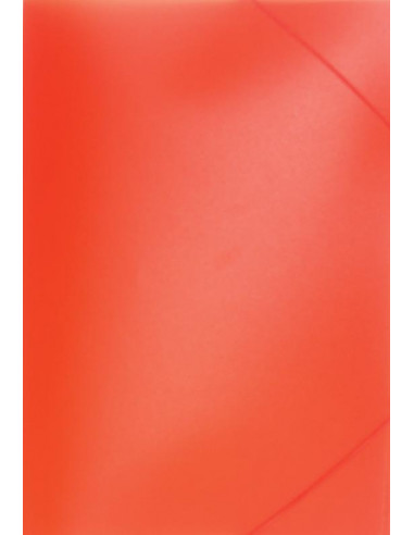 Φάκελος με λάστιχο PP φωσφ. πορτοκαλί Υ35x26εκ.