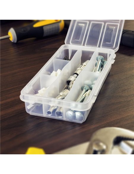 KISTENBERG πλαστική ταμπακιέρα KKNO2010, 6 θέσεων, 180x90x35mm, διάφανη