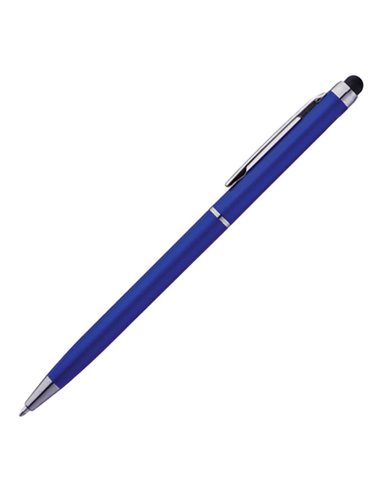 Στυλό - touch pen μπλε 13xØ0,6εκ. Δυνατότητα εκτύπωσης.