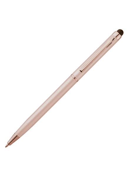 Στυλό- touch pen χρυσό 13xØ0,6εκ.  Δυνατότητα εκτύπωσης.