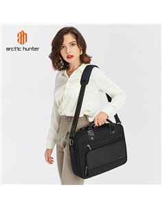 ARCTIC HUNTER τσάντα ώμου GW00017 για laptop 15.6", 14.5L, μαύρη