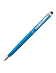 Στυλό- touch pen γαλάζιο 13xØ0,6εκ. Δυνατότητα εκτύπωσης.