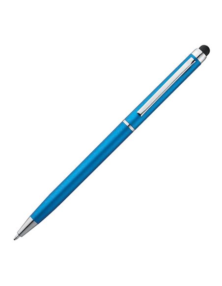 Στυλό- touch pen γαλάζιο 13xØ0,6εκ. Δυνατότητα εκτύπωσης.