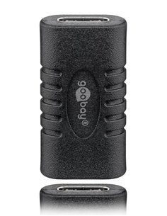 GOOBAY αντάπτορας USB-C 45401, θηλυκό σε θηλυκό, 5Gbit/s, 60W, μαύρος