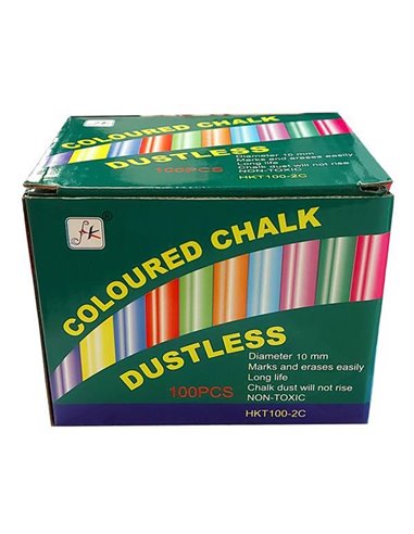 Κιμωλίες στρόγγυλες χρωματιστές 89τεμ.