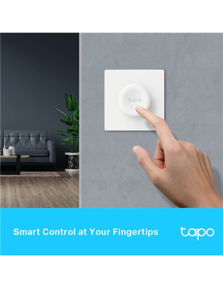 TP-LINK smart διακόπτης Tapo S200D, με μπαταρία, 868MHz, Ver 1.0