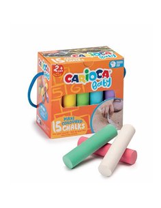 Carioca Baby κιμωλίες maxi σετ 15τμχ