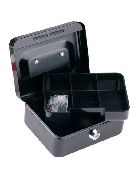 MP κουτί ταμείου με κλειδί PA214-03 με θήκη & λαβή, μεταλλικό, 24x17cm