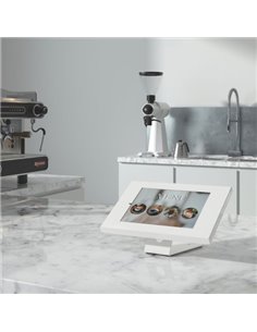 BRATECK επιτραπέζια βάση tablet PAD34-02, αντικλεπτική, 9.7-11", λευκή