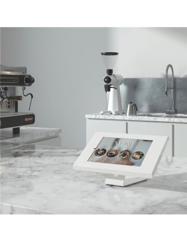 BRATECK επιτραπέζια βάση tablet PAD34-02, αντικλεπτική, 9.7-11", λευκή