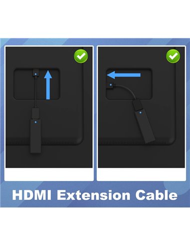 POWERTECH αντάπτορας HDMI CAB-H167, 4K/60Hz, 0.10m, μαύρος