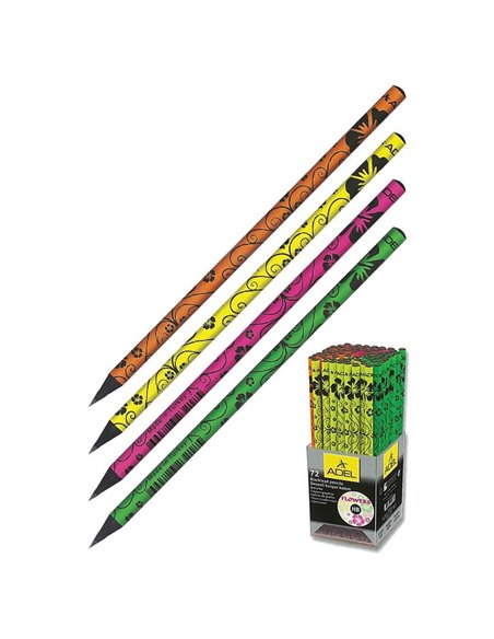 Adel μολύβι "Flower" κοκτέηλ 4 χρωμάτων