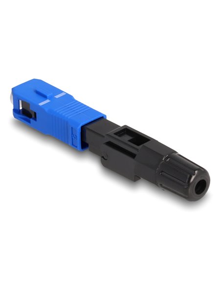 DELOCK σύνδεσμος οπτικής ίνας SC Simplex 87990, μαύρος