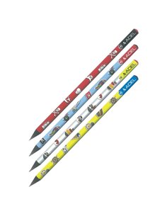 Adel μολύβι "Πειρατές" κοκτέηλ 4 χρωμάτων