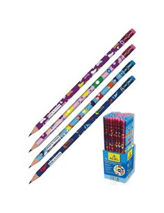 Adel μολύβι με σβήστρα ΗΒ "Kid's" κοκτέηλ 4 χρωμάτων