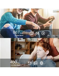 TP-LINK ασύρματος USB αντάπτορας δικτύου Archer T3U Nano, 1300Mbps, V.1