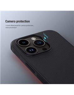 NILLKIN θήκη Super Frosted Shield Pro για iPhone 15 Pro, μαύρη