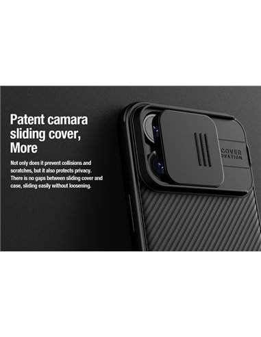 NILLKIN θήκη CamShield Pro για iPhone 15 Pro, μωβ