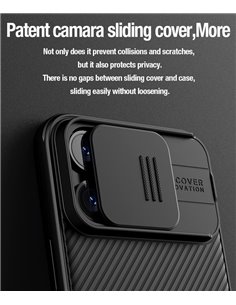 NILLKIN θήκη CamShield Pro για iPhone 15 Pro Max, μωβ