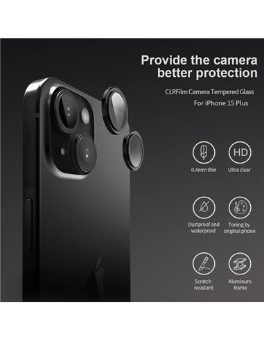 NILLKIN tempered glass CLRFilm κάμερας για iPhone 15/15 Plus