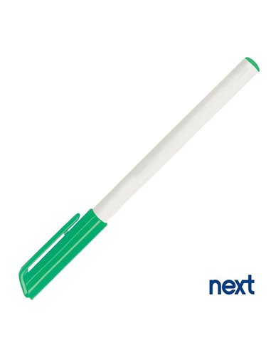 Νext στυλό διαρκείας 1mm πράσινο καπάκι. Δυνατότητα εκτύπωσης