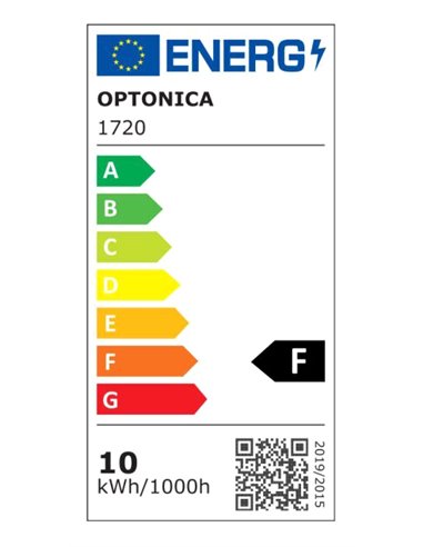 OPTONICA LED λάμπα A60 1720, 10W, 2700K, E27, 950lm