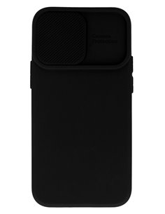 POWERTECH Θήκη Camshield Soft MOB-1881 για iPhone 15 Plus, μαύρη