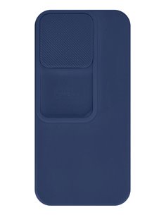 POWERTECH Θήκη Camshield Soft MOB-1885 για iPhone 15 Pro, μπλε