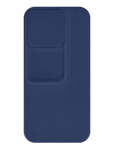 POWERTECH Θήκη Camshield Soft MOB-1885 για iPhone 15 Pro, μπλε
