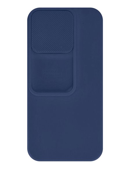 POWERTECH Θήκη Camshield Soft MOB-1885 για iPhone 15 Pro, μπλε