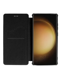 POWERTECH θήκη Razor Leather MOB-1914, Xiaomi Note 12 Pro/X5 Pro, μαύρη