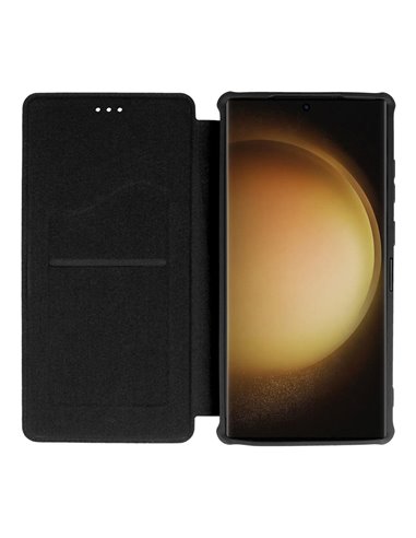 POWERTECH θήκη Razor Leather MOB-1914, Xiaomi Note 12 Pro/X5 Pro, μαύρη