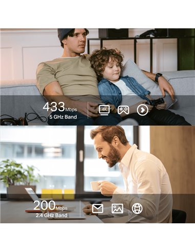 TP-LINK Nano Wi-Fi Bluetooth 4.2 USB Adapter Archer T2UB Nano, Ver. 1.0