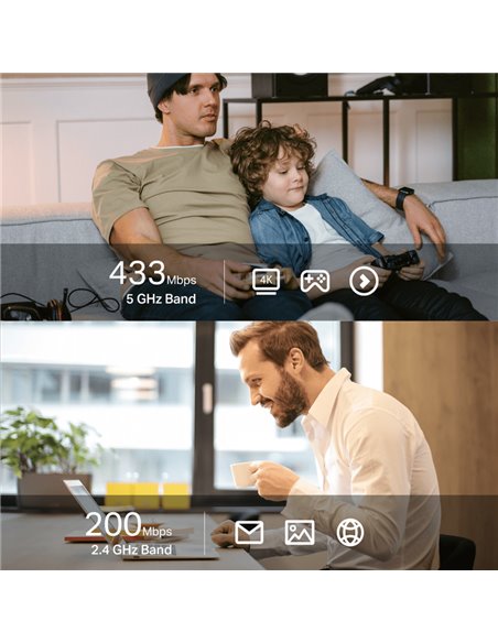 TP-LINK Nano Wi-Fi Bluetooth 4.2 USB Adapter Archer T2UB Nano, Ver. 1.0