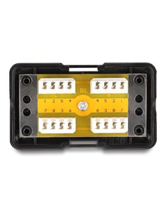 DELOCK κυτίο σύνδεσης καλωδίων δικτύου 88132, Cat 6 LSA, 250MHz