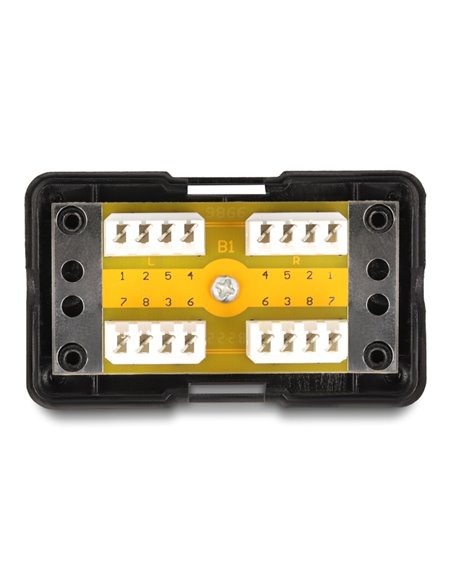 DELOCK κυτίο σύνδεσης καλωδίων δικτύου 88132, Cat 6 LSA, 250MHz