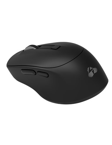 POWERTECH ασύρματο ποντίκι PT-1164, 2.4GHz & Bluetooth, 1600DPI, μαύρο