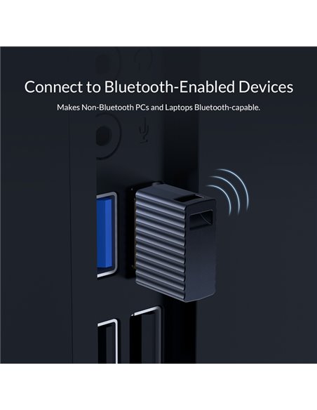 ORICO USB αντάπτορας Bluetooth 5.0 BTA-508, μαύρος